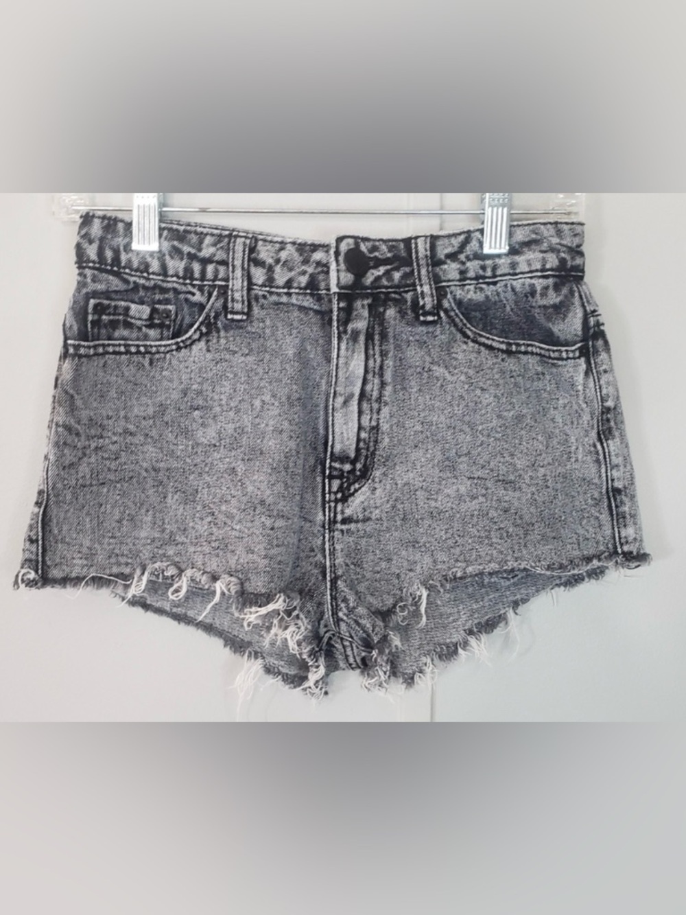 BDG High Rise Dree Cheeky Denim Shorts